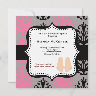Invitación Fiesta de Bachelorette