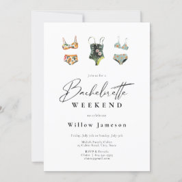 Invitación Fiesta de Bachelorette Beach