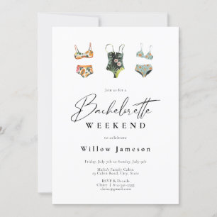 Invitación Fiesta de Bachelorette Beach