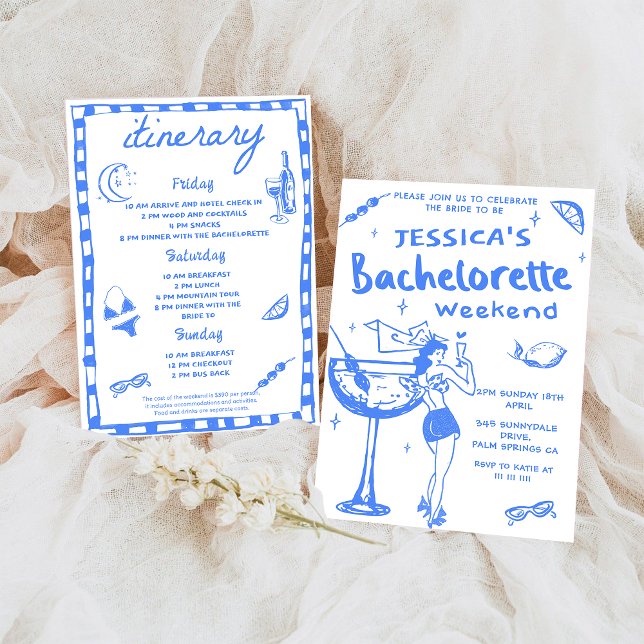 Invitación Fiesta de Bachelorette Beach (Subido por el creador)