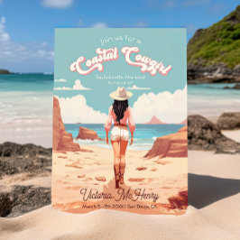 Invitación Fiesta de Bachelorette Coaster