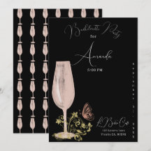 Fiesta de Bachelorette de Cóctel Rosa