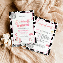 Fiesta de Bachelorette de la Cowgirl Disco | Boqui