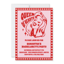 Fiesta de Bachelorette de la Reina del Corazón