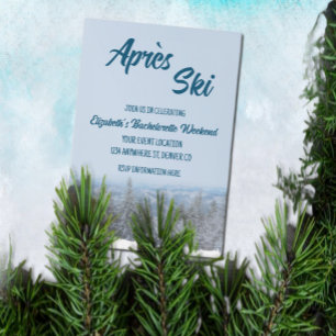 Invitación Fiesta de Bachelorette de la Selva de la Montaña N