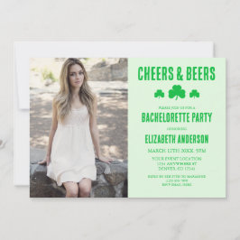 Invitación Fiesta de Bachelorette de Salud y Cervezas