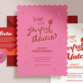 Invitación Fiesta de bachillerato perfecta