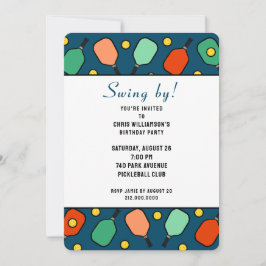 Invitación Fiesta de baloncesto