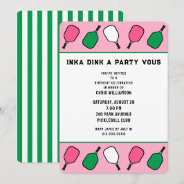 Invitación Fiesta de baloncesto