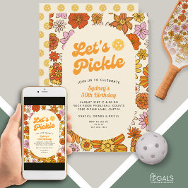 Invitación Fiesta de baloncesto con patrón de potencia de flo