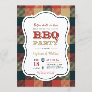 Invitación Fiesta de Barbacoa