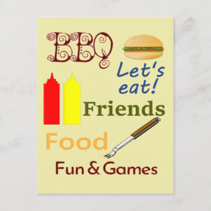 Invitación Fiesta de barbacoa