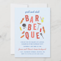 Fiesta de barbacoa Chill and Grill Azul