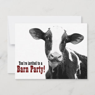 Invitación Fiesta de Barn - Estilo de país únete