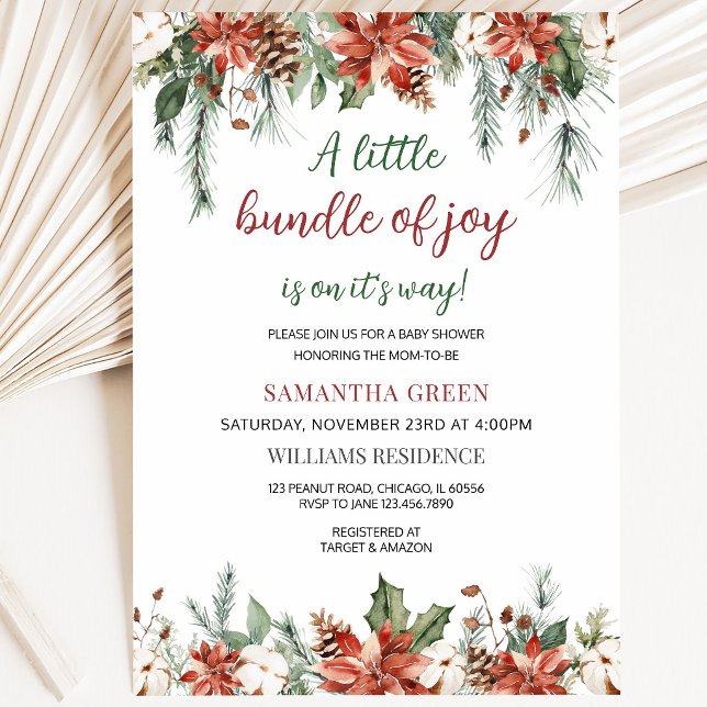 Invitación Fiesta de Bebé de Género Neutral: Un Paquete de Al (Subido por el creador)