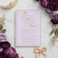 Fiesta de Bebé de la Princesa Érase Una Vez Morado