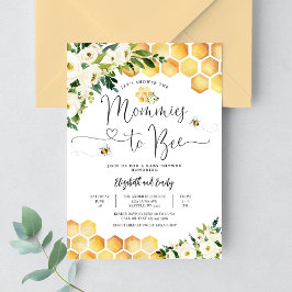 Invitación Fiesta de bebé neutral para futuras mamás