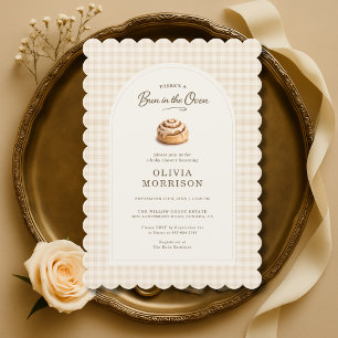 Invitación Fiesta de Bebé: Pan en el Horno