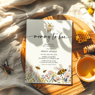 Invitación Fiesta de Bebé para la futura Mamá Boho