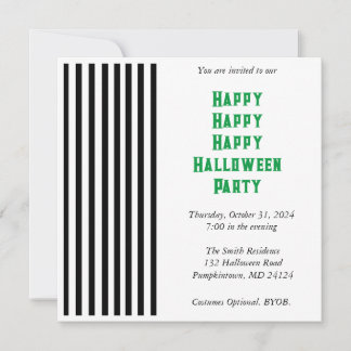 Invitación Fiesta de Beetlejuice