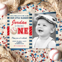 Fiesta de béisbol Slugger Rookie Sports Boy Cumple