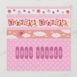 Invitación fiesta de bienvenida al bebé