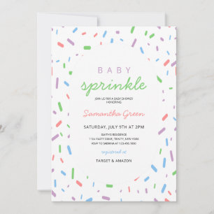 Invitación Fiesta de Bienvenida de Bebé Neutro