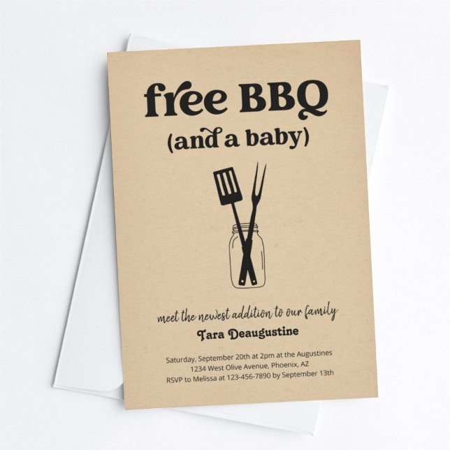 Invitación Fiesta De Bienvenida De recién nacido Conoce Y Sal (Subido por el creador)