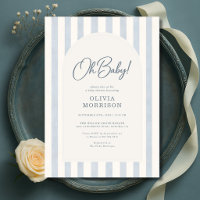 Fiesta de Bienvenida Oh Baby Blue Stripes