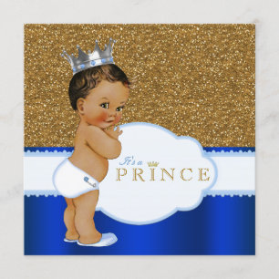 Invitación Fiesta de Bienvenida para el Príncipe Étnico