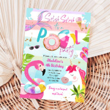 Fiesta de billar Bash Unicorn Sirvienta Flamingo C