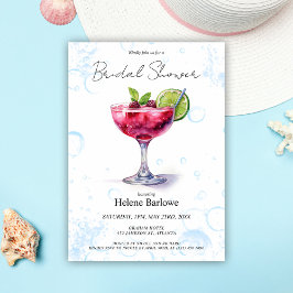 Invitación Fiesta de billar Cocktail Bridal Shower