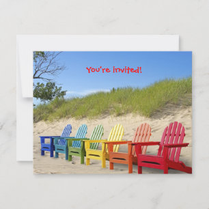 Invitación Fiesta de Birthday Beach