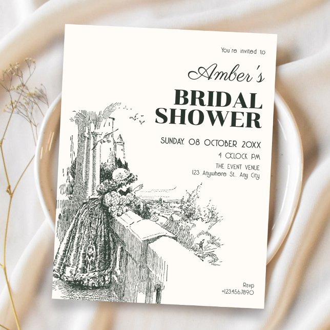 Invitación Fiesta de boda vintage (Subido por el creador)
