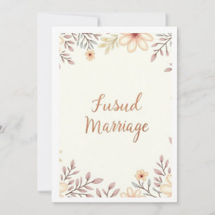 Invitación fiesta de bodas