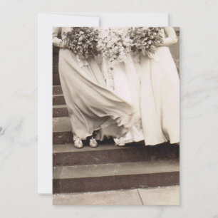 Invitación Fiesta de bodas de época