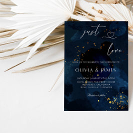 Invitación Fiesta de bodas elegante de amor