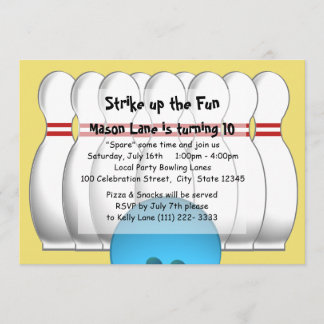 Invitación Fiesta de bolas