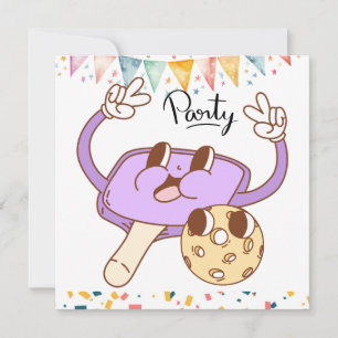 Invitación Fiesta de bolas de pólvora Cumpleaños