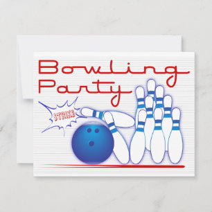 Invitación Fiesta de Bolos