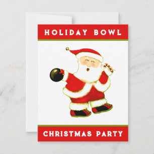Invitación Fiesta de Bolos de Navidad