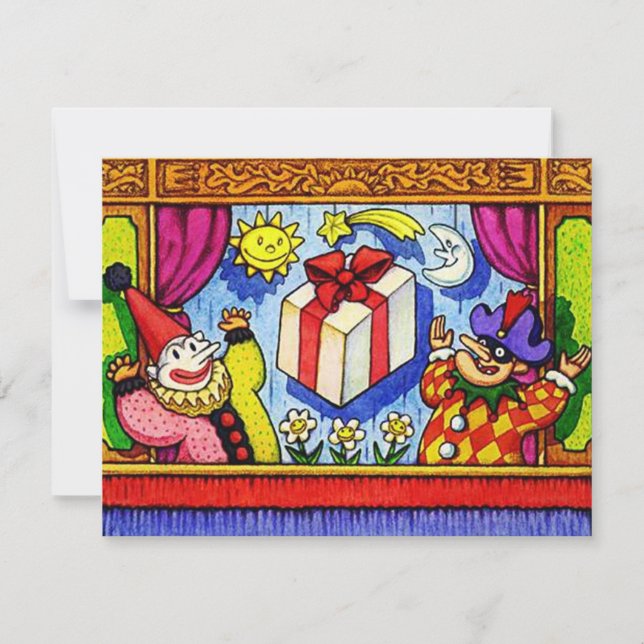 INVITACIÓN FIESTA DE BOMBA DIVERTIDO TEMA DEL CUMPLEAÑOS INVI (Anverso)