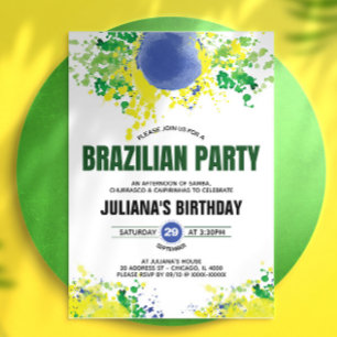 Invitación Fiesta de Brasil