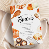 Fiesta de Brunch de Acuarela Moderna