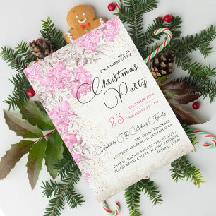Invitación Fiesta de Brunch de Ducha de Año Nuevo y Navidad
