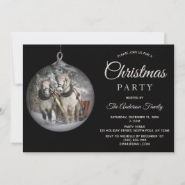 Invitación Fiesta de caballos y Navidades de la familia Rusti