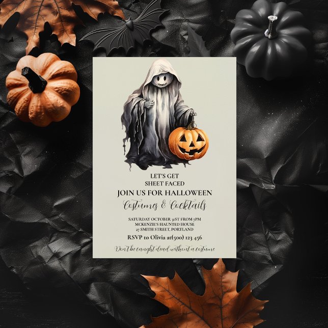 Invitación Fiesta de calabaza de calabaza de Halloween (Subido por el creador)