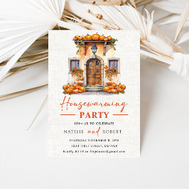 Invitación Fiesta de Calabaza de Otoño