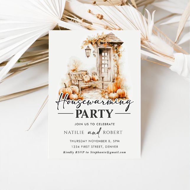 Invitación Fiesta de Calabaza de Otoño (Subido por el creador)