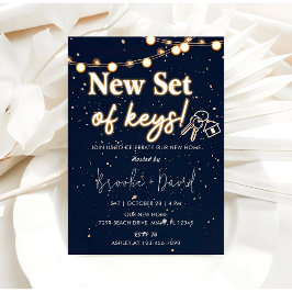 Invitación Fiesta De Calentamiento De Hogares Nuevo Conjunto 